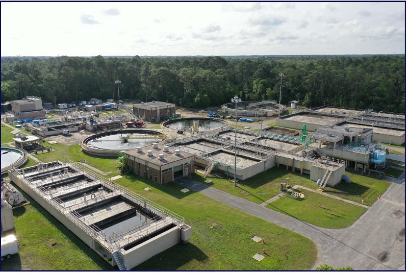 Aerial View of the South West Waste Water Treatment Facility - 3
